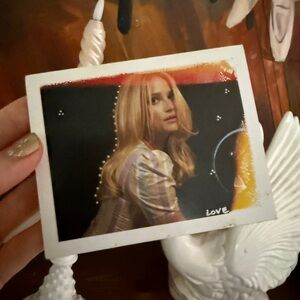 Artist ICON California 3x5 art mixed media card
Portrait small Joshua tree Ca